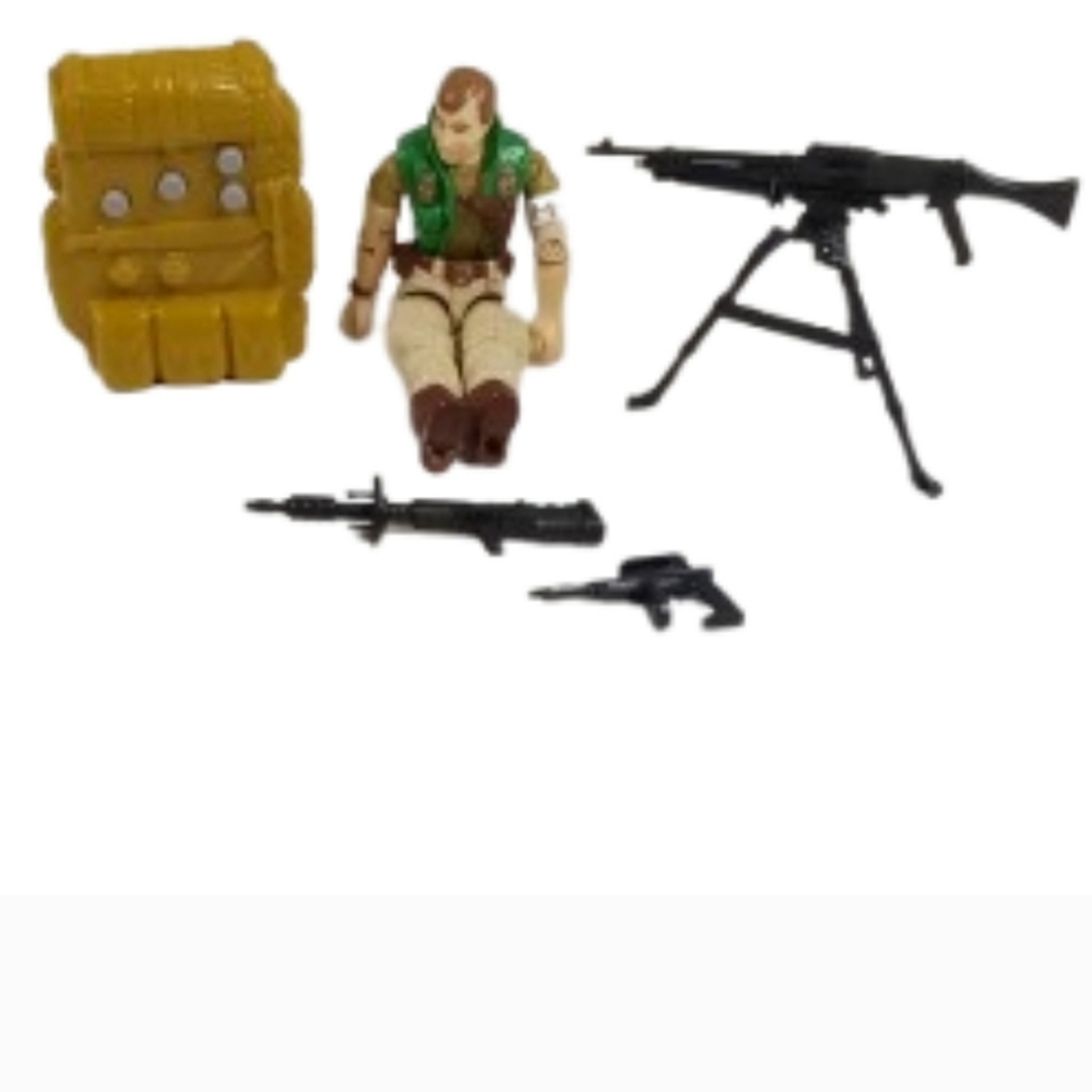 1990 Hasbro GI Joe Original Sonic Fighters Law Action Figure & Accessories